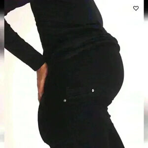 H&M Mama Maternity Super Soft Ankle Skinny Jeans -  size Large NWT